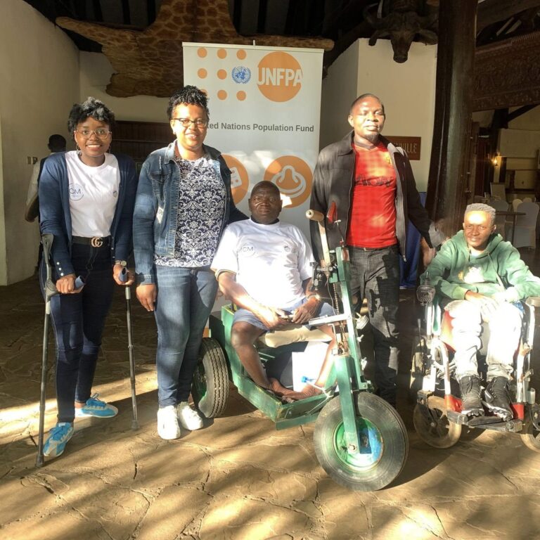 Participants at the SRHR4PWDs event marking the International Day of Persons with Disabilities, Nairobi, December 2022